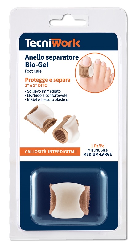 BIO-GEL ANELLO SEPARATORE PER ALLUCE M/L 1 PEZZO - Farmastop