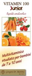 VITAMIN 100 JUNIOR LIQUIDO ANALCOLICO 200 ML - Farmastop