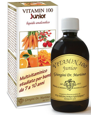 VITAMIN 100 JUNIOR LIQUIDO ANALCOLICO 500 ML - Farmastop