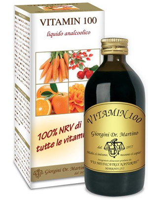 VITAMIN 100 LIQUIDO ANALCOLICO 200 ML - Farmastop