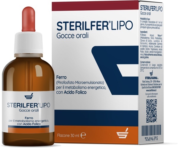 STERILFER LIPO GOCCE 30 ML - Farmastop