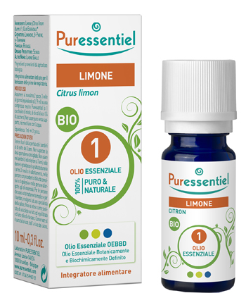 PURESSENTIEL LIMONE OLIO ESSENZIALE BIO 10 ML - Farmastop