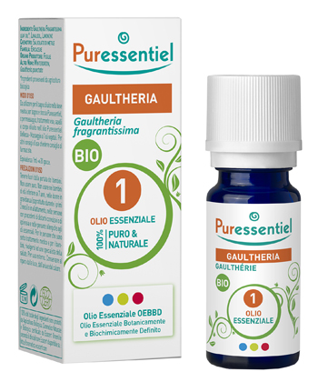 PURESSENTIEL OLIO ESSENZIALE GAULTHERIA BIO 10 ML - Farmastop