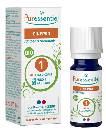 PURESSENTIEL GINEPRO OLIO ESSENZIALE BIO 5 ML - Farmastop