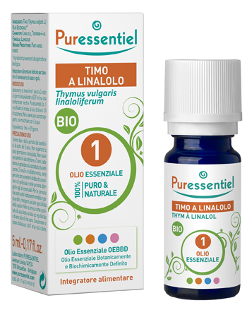 PURESSENTIEL TIMO A LINALOLO OLIO ESSENZIALE BIO 5 ML - Farmastop