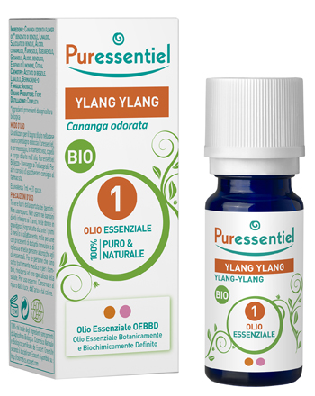 PURESSENTIEL OLIO ESSENZIALE YLANG YLANG BIO 5 ML - Farmastop