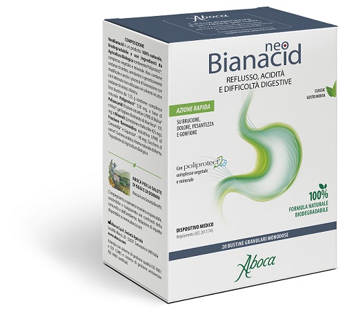 NEOBIANACID 20 BUSTINE MONODOSE 1,55 G - Farmastop