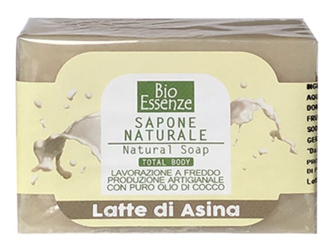 SAPONE LATTE DI ASINA BIOESSENZE 100 G - Farmastop