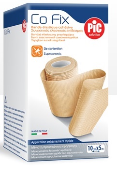 BENDA ELASTICA PIC CO FIX AUTOADESIVA 10X5CM MEDIUM ASTUCCIO - Farmastop