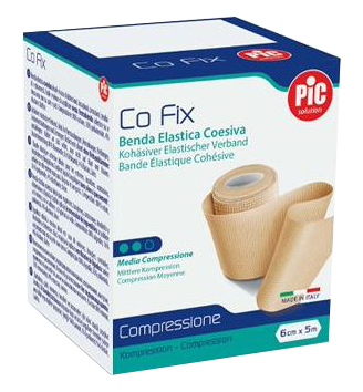 BENDA ELASTICA PIC CO FIX AUTOADESIVA 12X5CM MEDIUM - Farmastop
