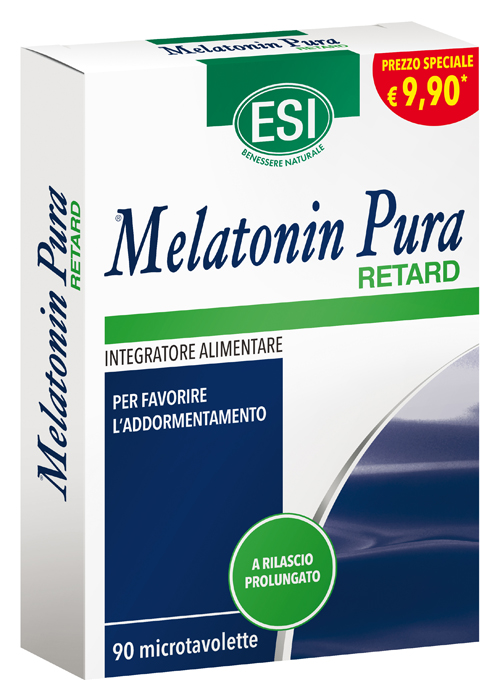 ESI MELATONIN PURA RETARD 90 MICROTAVOLETTE OFFERTA - Farmastop