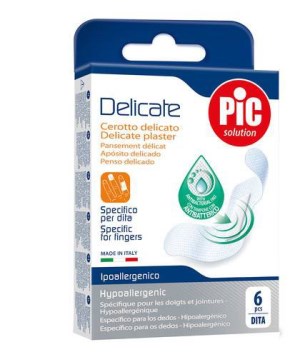 CEROTTO PIC DELICATE DITA ANTIBATTERICO 6 PEZZI - Farmastop