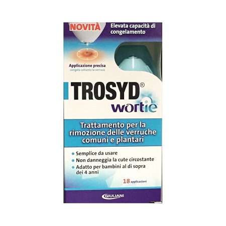 TROSYD WORTIE CRIOGENIZZANTE VERRUCHE COMUNI/PLANTARI 50 G - Farmastop