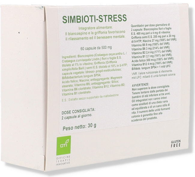 SIMBIOTI-STRESS 60 CAPSULE - Farmastop