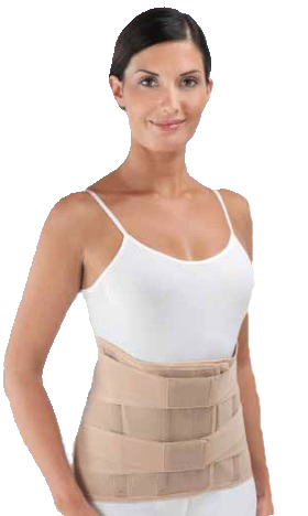 CORSETTO ELASTICO IN-CROSS ALTEZZA 33 CM ECRU MEDIUM - Farmastop