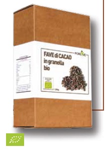 FAVE DI CACAO IN GRANELLA BIO 200 G - Farmastop