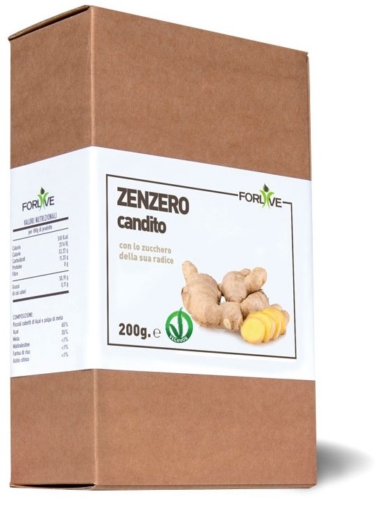 ZENZERO CANDITO 200 G - Farmastop