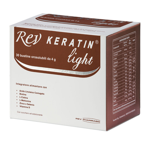 REV KERATIN LIGHT 30 BUSTE 120 G - Farmastop