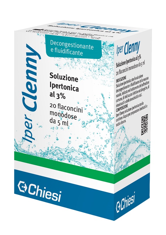 IPER CLENNY SOLUZIONE IPERTONICA MONODOSE 20 FLACONI 2 ML - Farmastop
