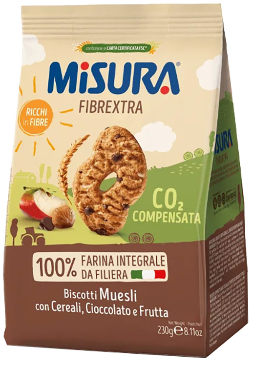 MISURA FROLLINI FIBRE EXTRA MUESLI 230 G - Farmastop