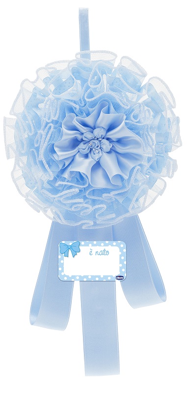 CHICCO ANNUNCIO NASCITA FIOCCO AZZURRO - Farmastop
