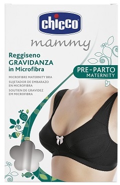 CHICCO MAMMY REGGISENO MICROFIBRA GRAVIDANZA NERO 4C - Farmastop