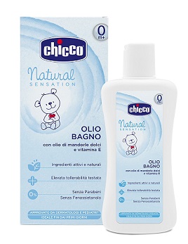 CHICCO OLIO BAGNO NATURAL SENSATION 200 ML - Farmastop