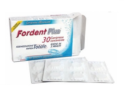 FORDENT PLUS 30 COMPRESSE CONCENTRATE PER DENTIERE E APPARECCHI ORTODONTICI - Farmastop