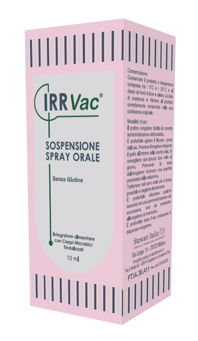 IRRVAC SOSPENSIONE ORALE 10 ML - Farmastop
