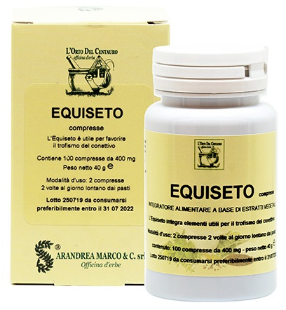 EQUISETO 400 MACERATO GLICERICO 100  COMPRESSE - Farmastop