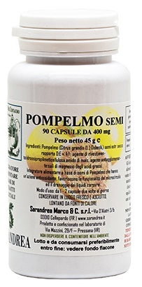 POMPELMO SEMI 400 MACERATO GLICERICO 90 CAPSULE - Farmastop