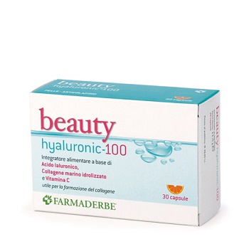 BEAUTY HYALURONIC 100 3 BLISTER DA 10 CAPSULE - Farmastop