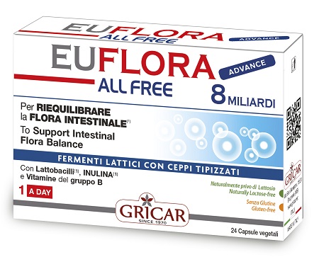 EUFLORA ADVANCE ALL FREE 24 CAPSULE - Farmastop