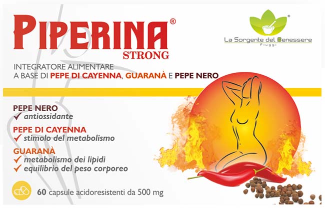 PIPERINA STRONG 60 CAPSULE - Farmastop