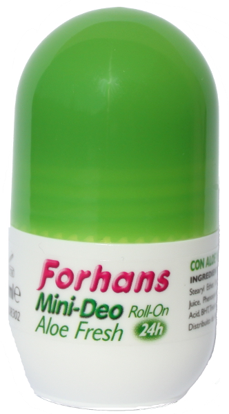 FORHANS MINI DEO ALOE FRESH 20 ML - Farmastop