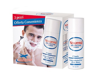 NOXZEMA PROTECTIVE SHAVE TRAVEL CLASSIC 3 X 50 ML - Farmastop