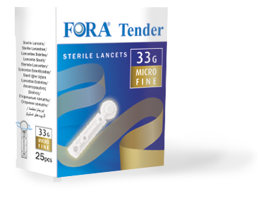 LANCETTE PUNGIDITO MICROFINE 33 GAUGE 25 PEZZI - Farmastop