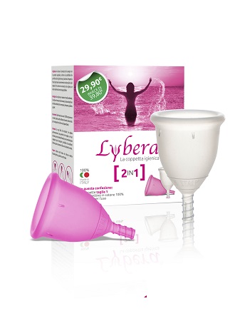 COPPETTA MESTRUALE LYBERA COPPETTA IGIENICA MIX TAGLIA 1 + TAGLIA 1 - Farmastop
