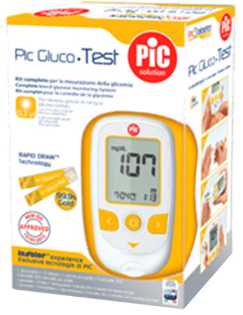 PIC GLUCOTEST KIT GLUCOMETRO - Farmastop