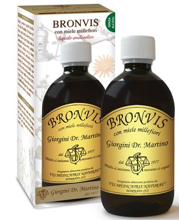 BRONVIS CON MIELE MILLEFIORI 500 ML - Farmastop