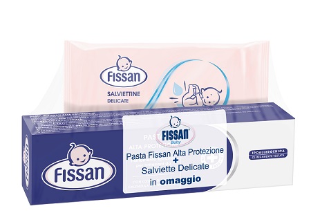 FISSAN SPECIAL PACK PASTA ALTA PROTEZIONE 100 ML + 15 SALVIETTE - Farmastop
