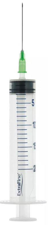 SIRINGA EXTRAFINE 20 ML CON AGO 2 GAUGE 21 0,80X40MM CONO ECCENTRICO 1 PEZZO - Farmastop