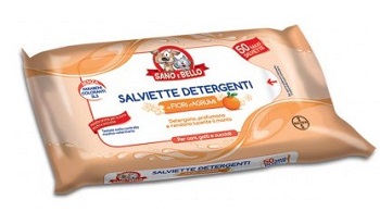 SANO E BELLO SALVIETTE DETERGENTI AI FIORI D'AGRUMI 50 PEZZI - Farmastop