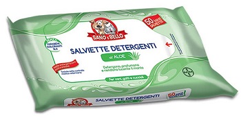 SANO E BELLO SALVIETTE DETERGENTI ALL'ALOE 50 PEZZI - Farmastop