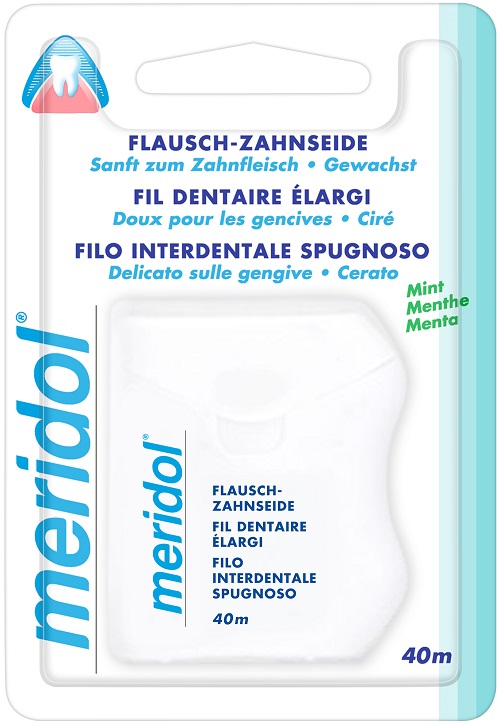 MERIDOL EXPANDED FILO INTERDENTALE 40 METRI - Farmastop