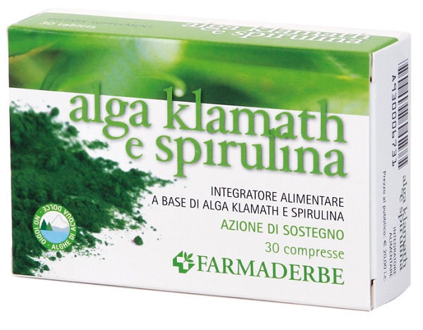 ALGA KLAMAT SPIRULINA 30 COMPRESSE - Farmastop