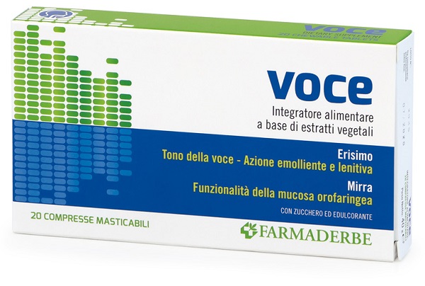 VOCE 20 COMPRESSE - Farmastop