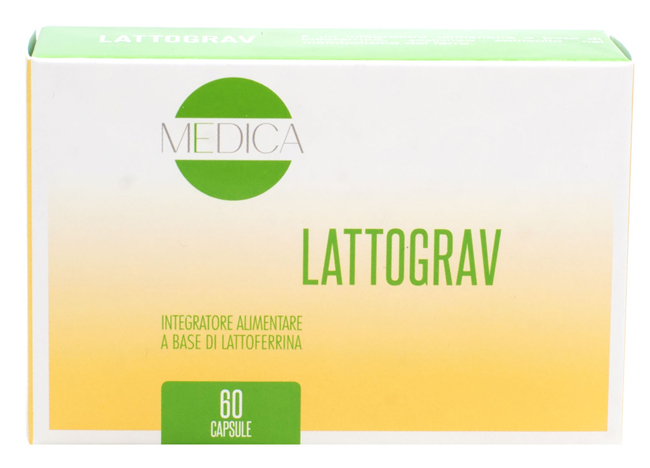 LATTOGRAV INTEGRATORE ALIMENTARE 60 CAPSULE 25,58 GRAMMI* - Farmastop