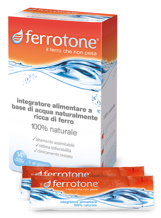 FERROTONE 14 BUSTINE 20 MG - Farmastop