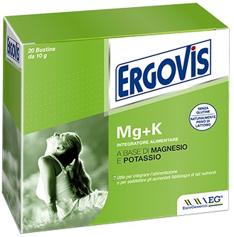 ERGOVIS MG+K 20 BUSTE 10 G - Farmastop